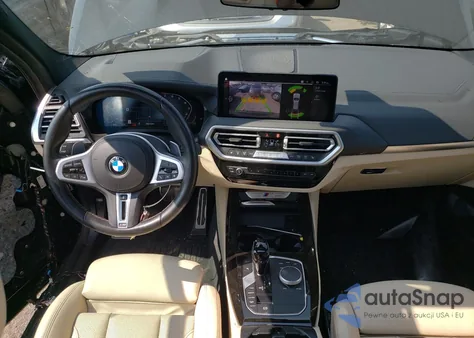 2022 BMW X3 M40I z USA, uszkodzony, nr VIN 5UX83DP00N9K32106